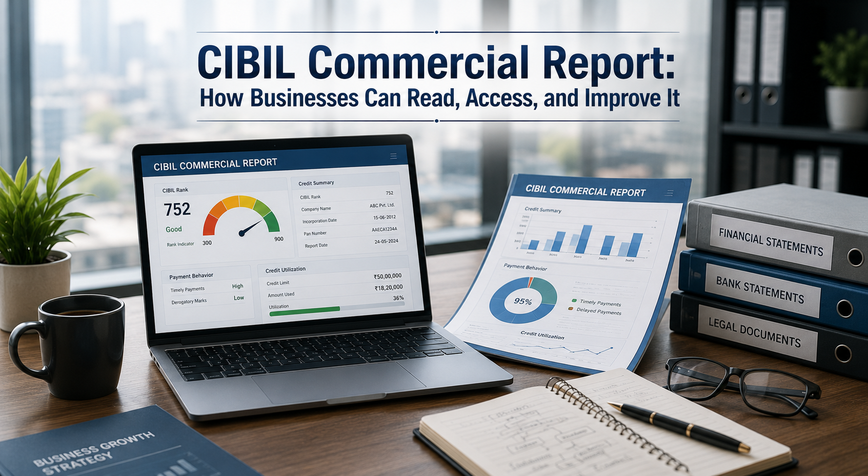 CIBIL Commercial Report: How Businesses Can Read, Access, and Improve It